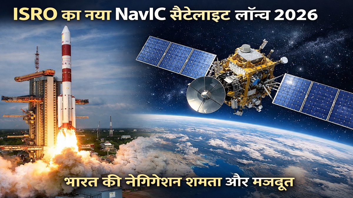 ISRO सैटेलाइट 2026, NavIC लॉन्च और भारत की नेविगेशन प्रणाली मजबूत